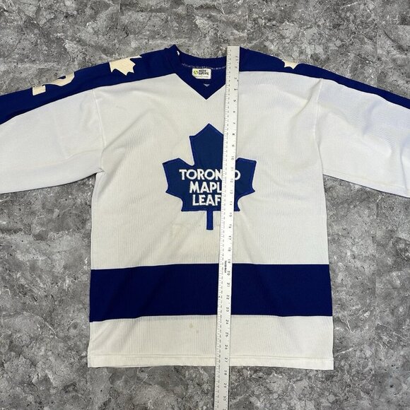 Vintage Toronto Maple Leafs Maska Superfil #2 Jersey Size M  NHL Hockey - Picture 7 of 7